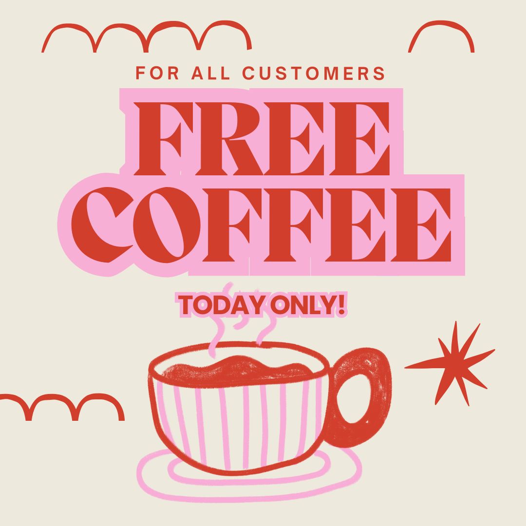 Free Coffee Notice